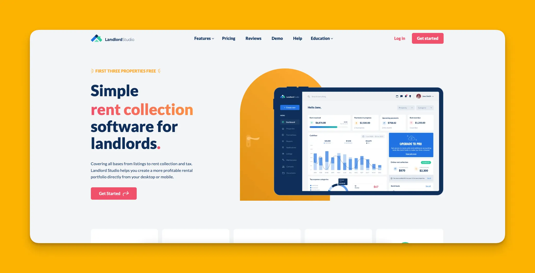 Gestión de alquileres Landlord Studio