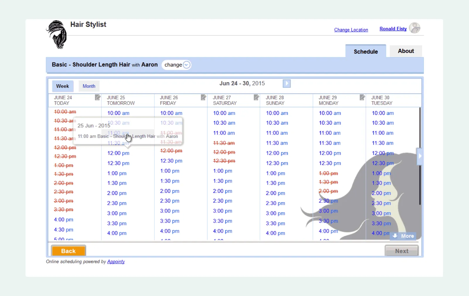 Plataforma de programación Appointy