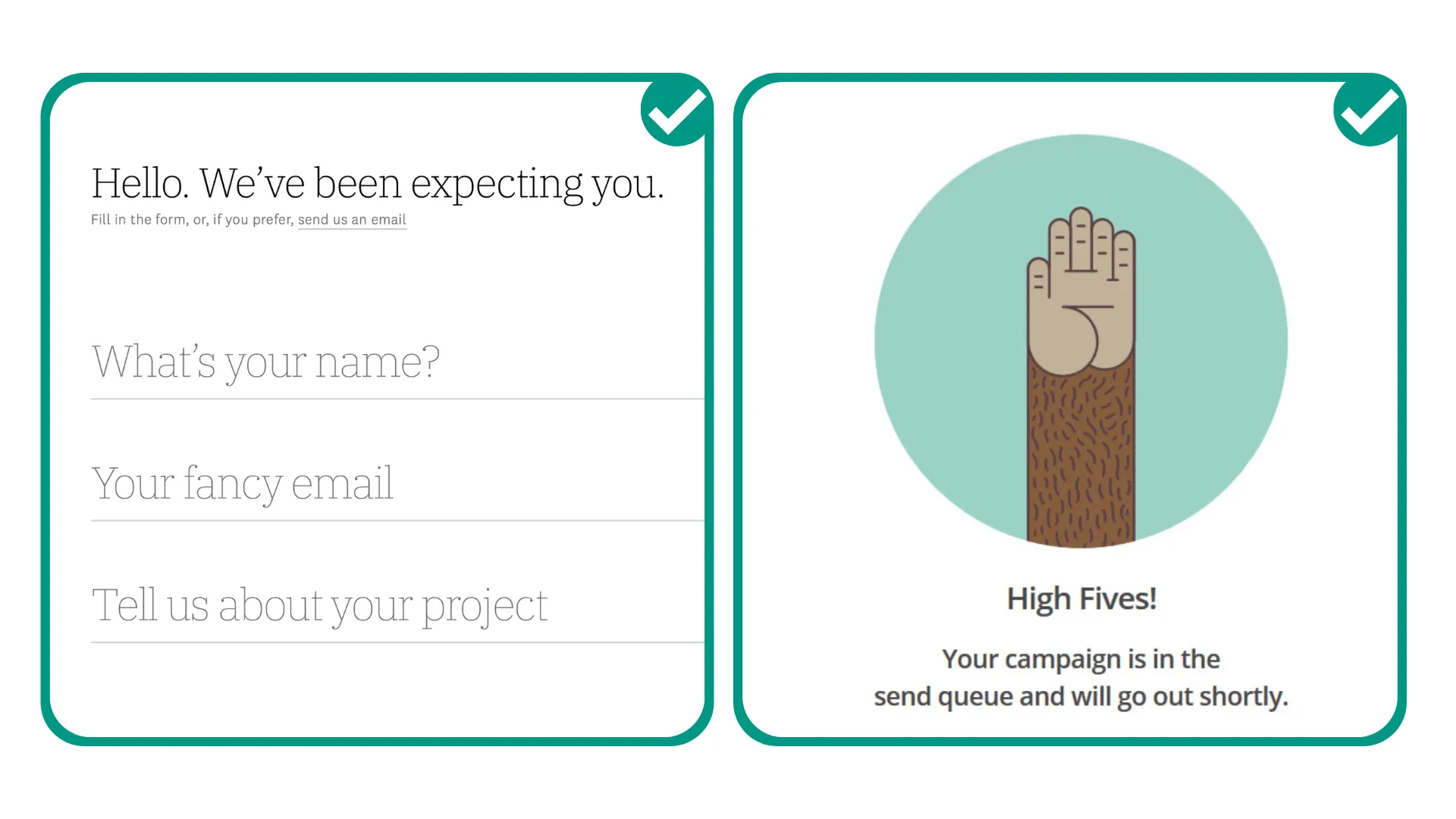 Ejemplos de copia UX efectiva en aplicaciones móviles