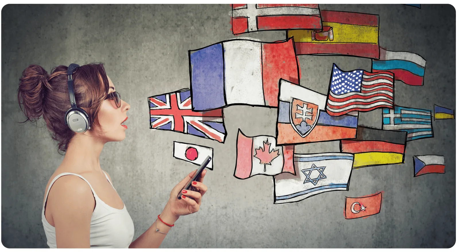 Imágenes de Adalo para desarrollo de aplicaciones multilingües