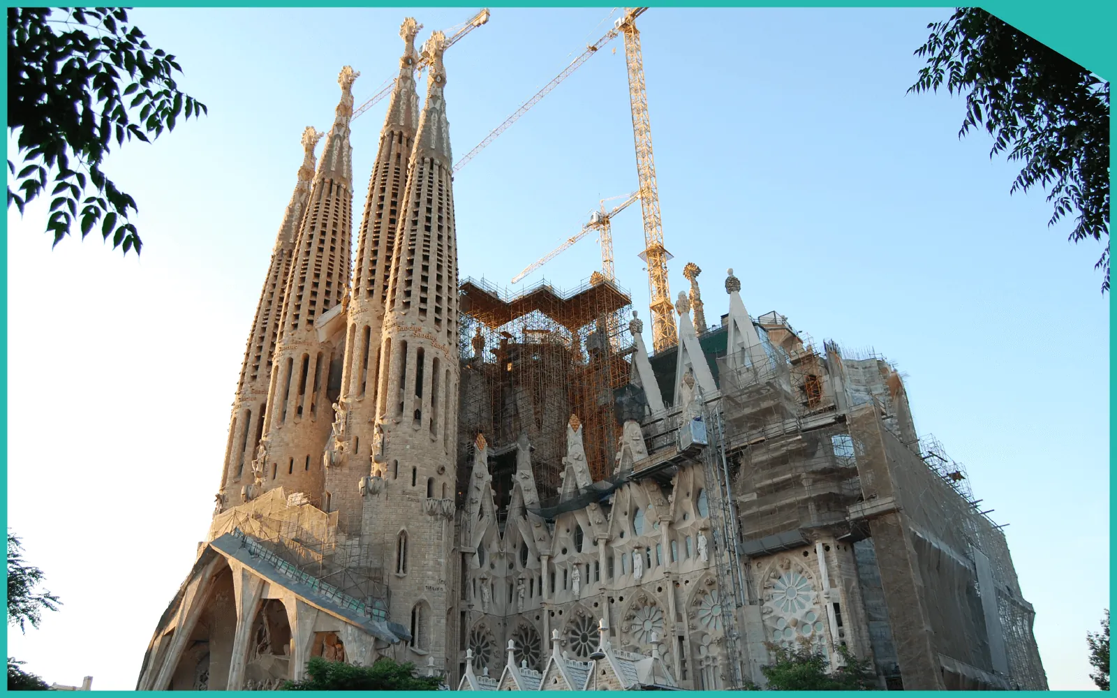 Foto exterior de la Sagrada Familia