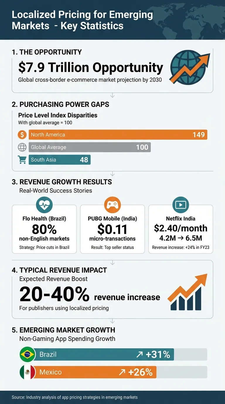 Localized Pricing Impact on App Revenue in Emerging Markets