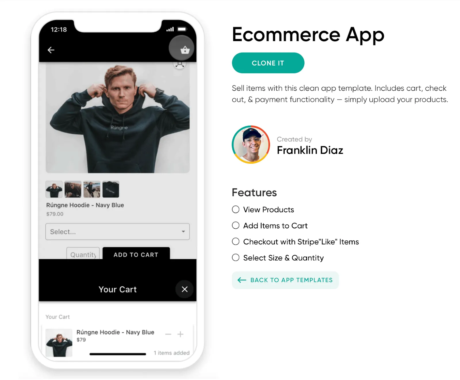 Plantillas de aplicaciones