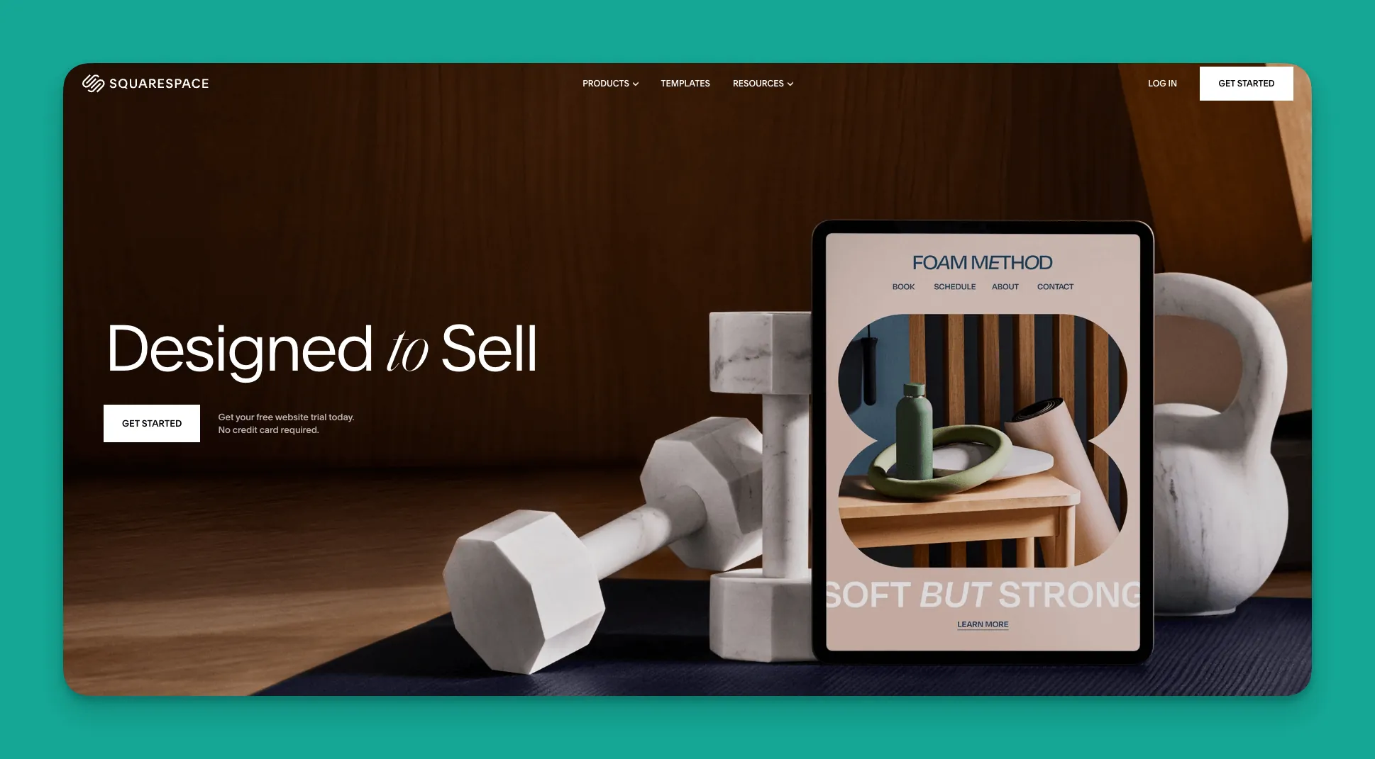 Interface Squarespace