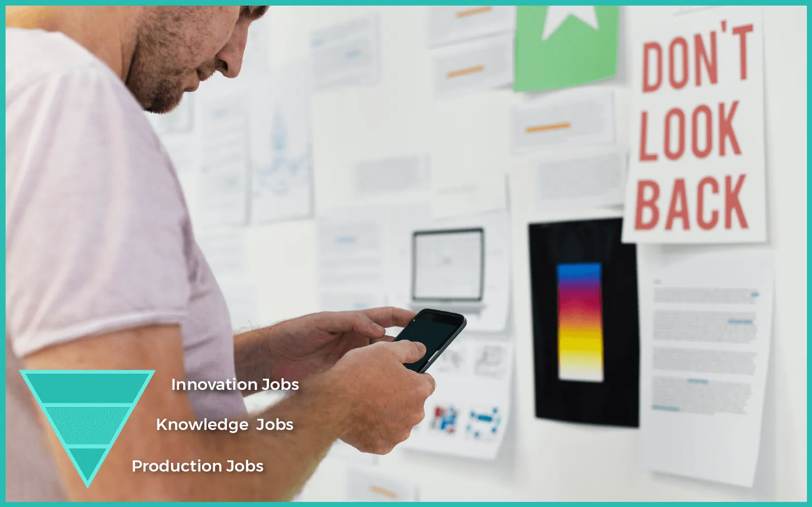 Colaboración creativa en el espacio de trabajo moderno