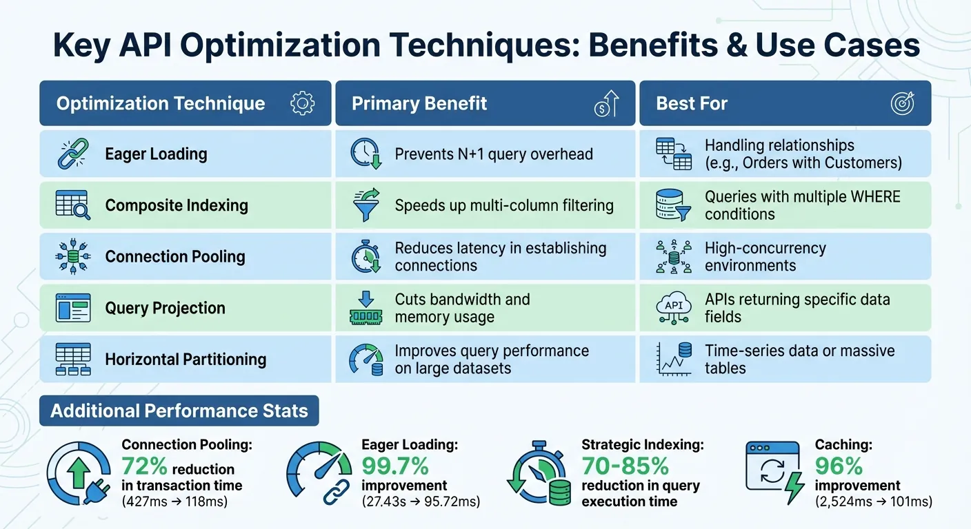 API Performance Optimization Techniques and Their Impact on Response Times