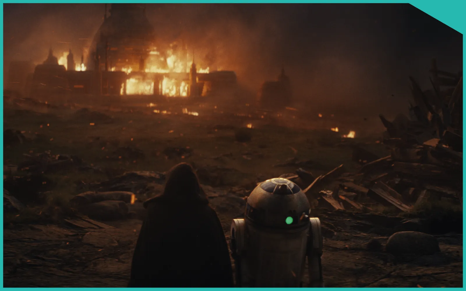 Escena de The Last Jedi de Star Wars