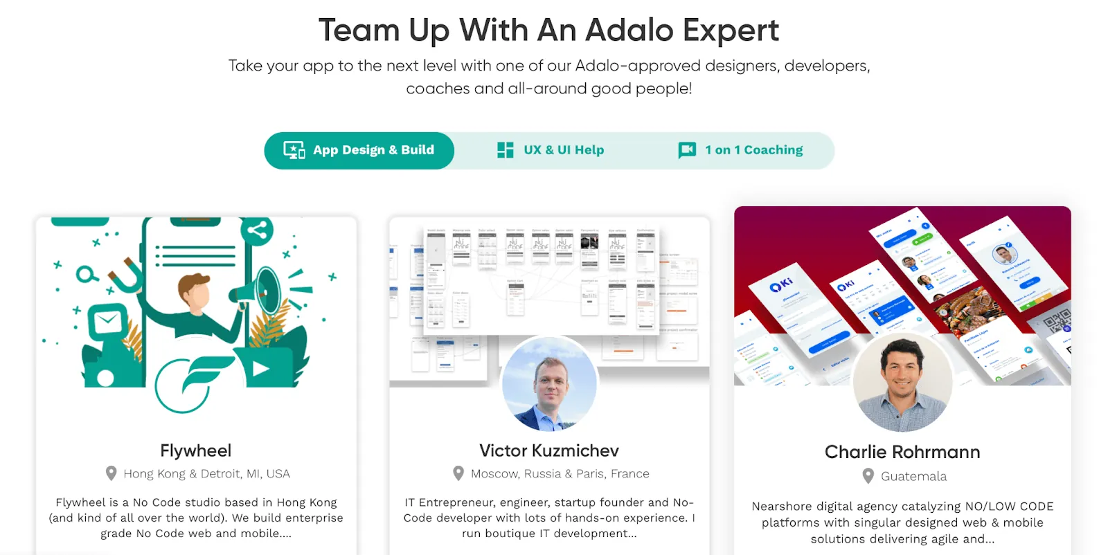 Colaboración con expertos sin código