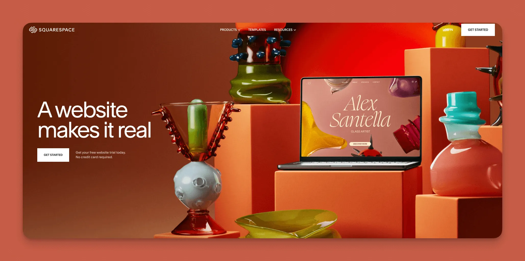 Interface Squarespace