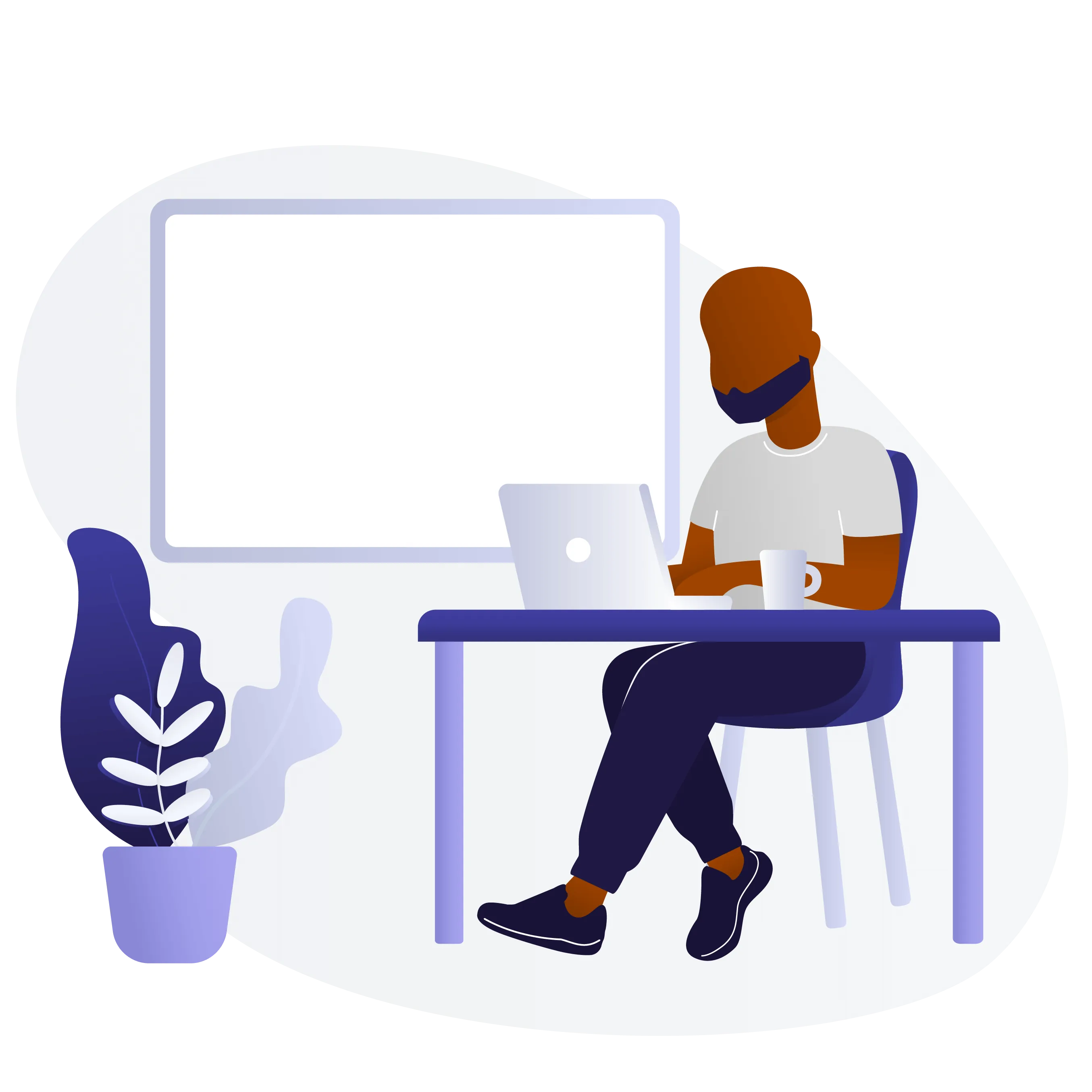 Exemple d'illustrations noires