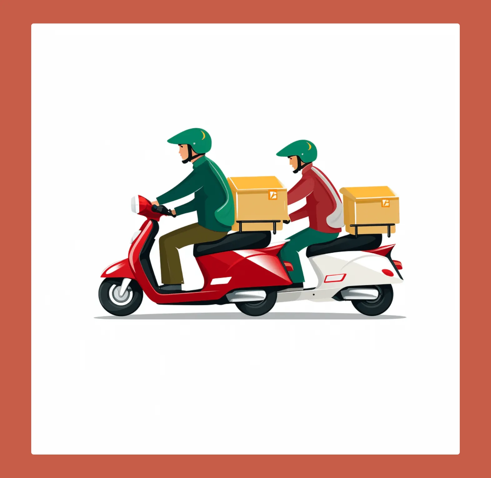 Interfaz de aplicación de entrega de restaurante