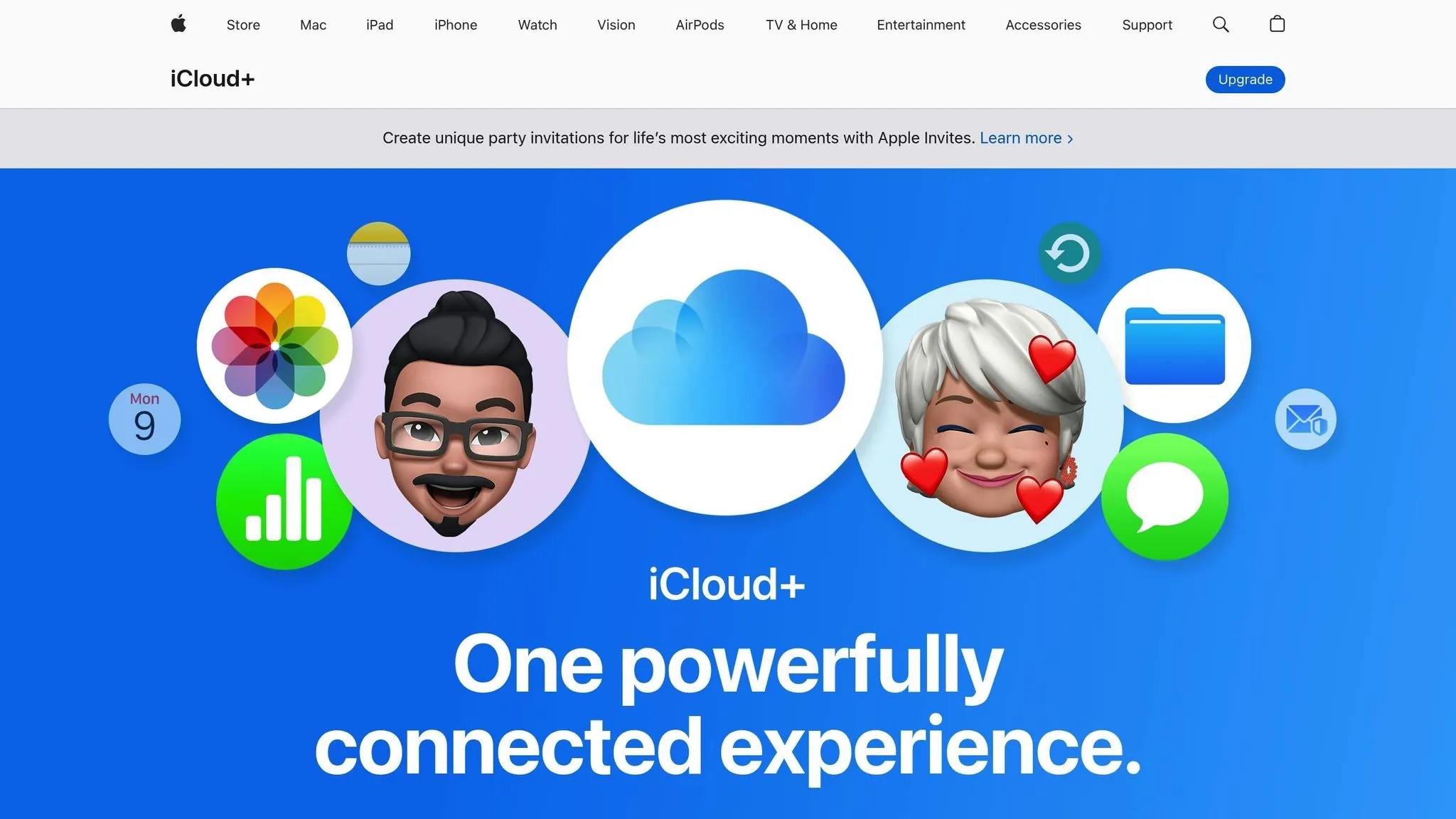 Illustration de synchronisation iCloud