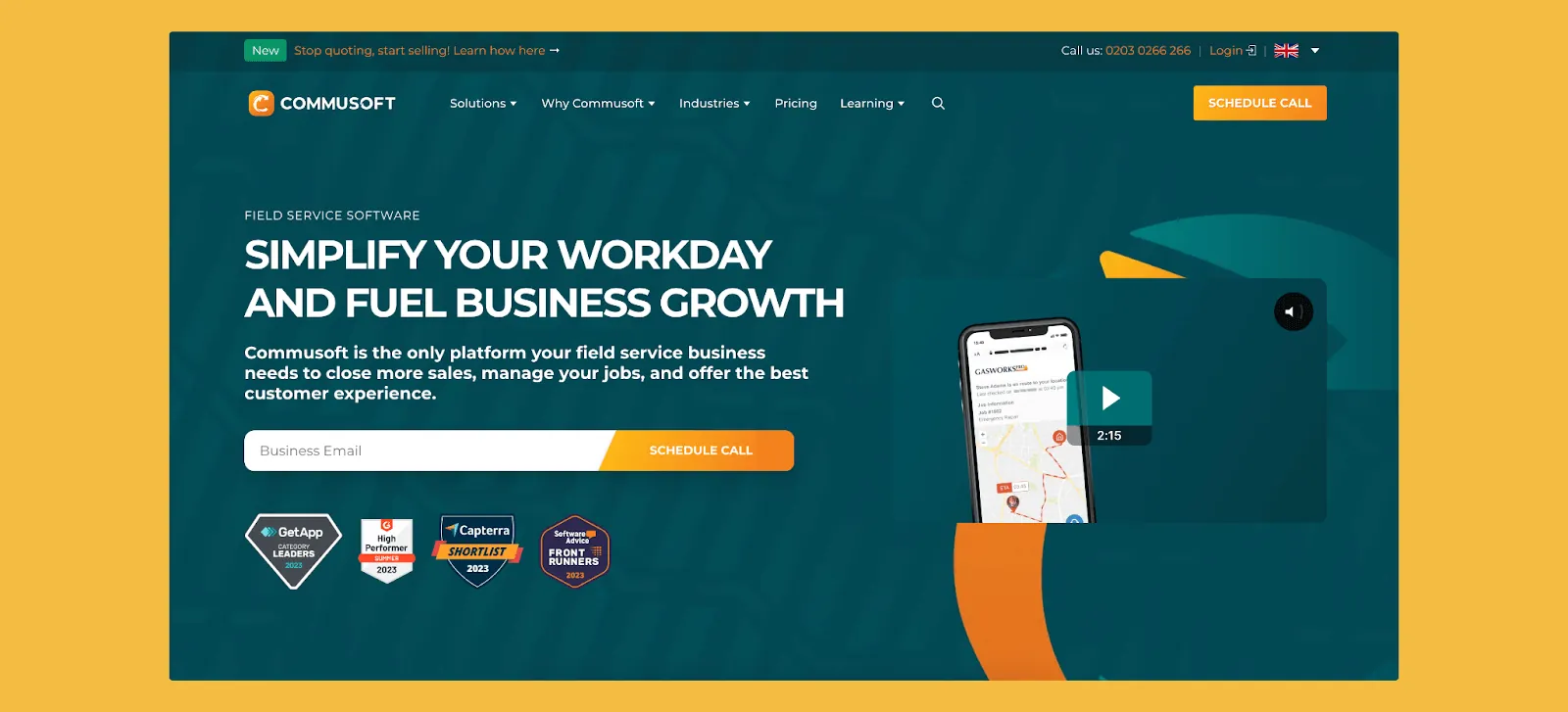 Interfaz de Commusoft