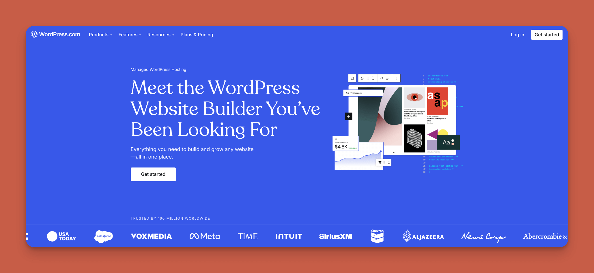 Interface WordPress