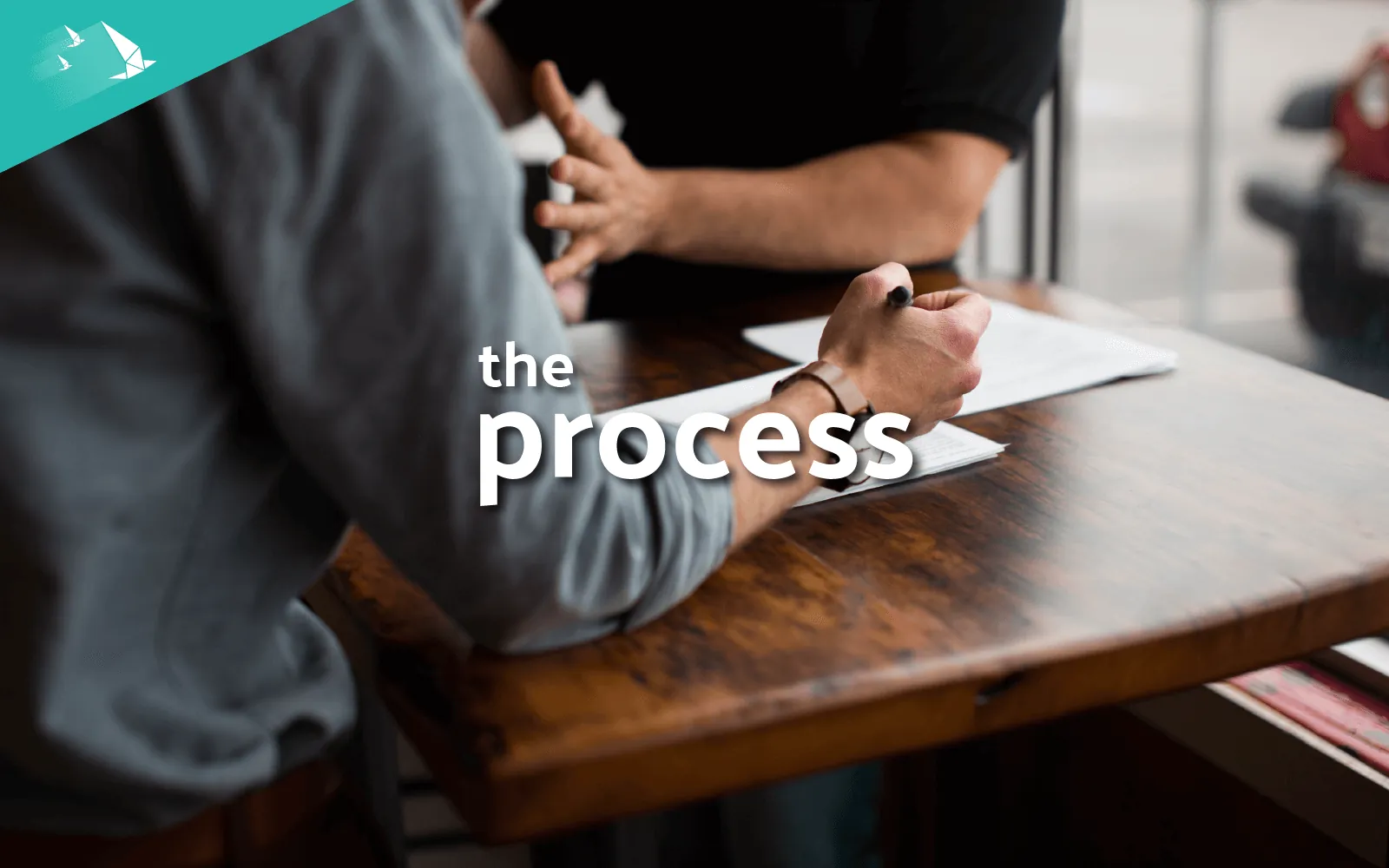 Imagen de proceso que representa flujo de trabajo de innovación