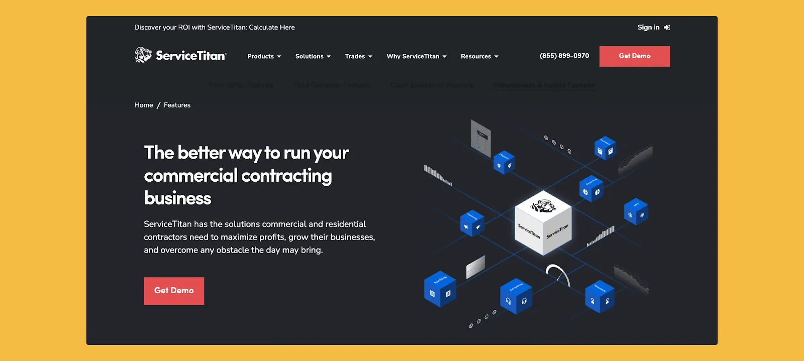 Interfaz de ServiceTitan