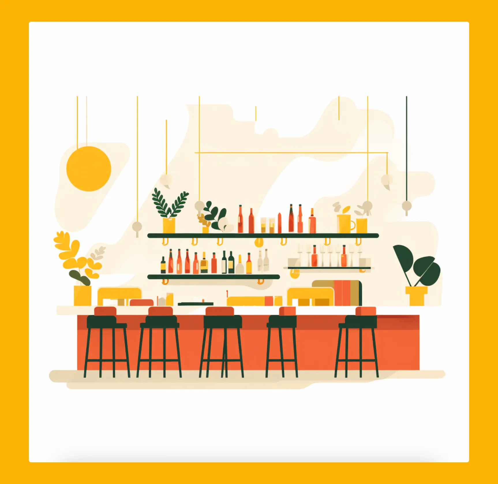 Panel de control de aplicación de restaurante