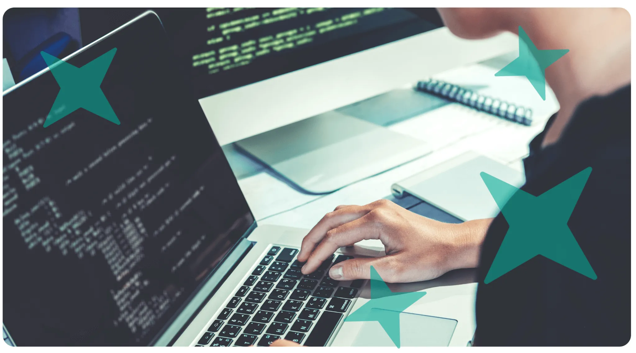 Interfaz visual de creación de aplicaciones