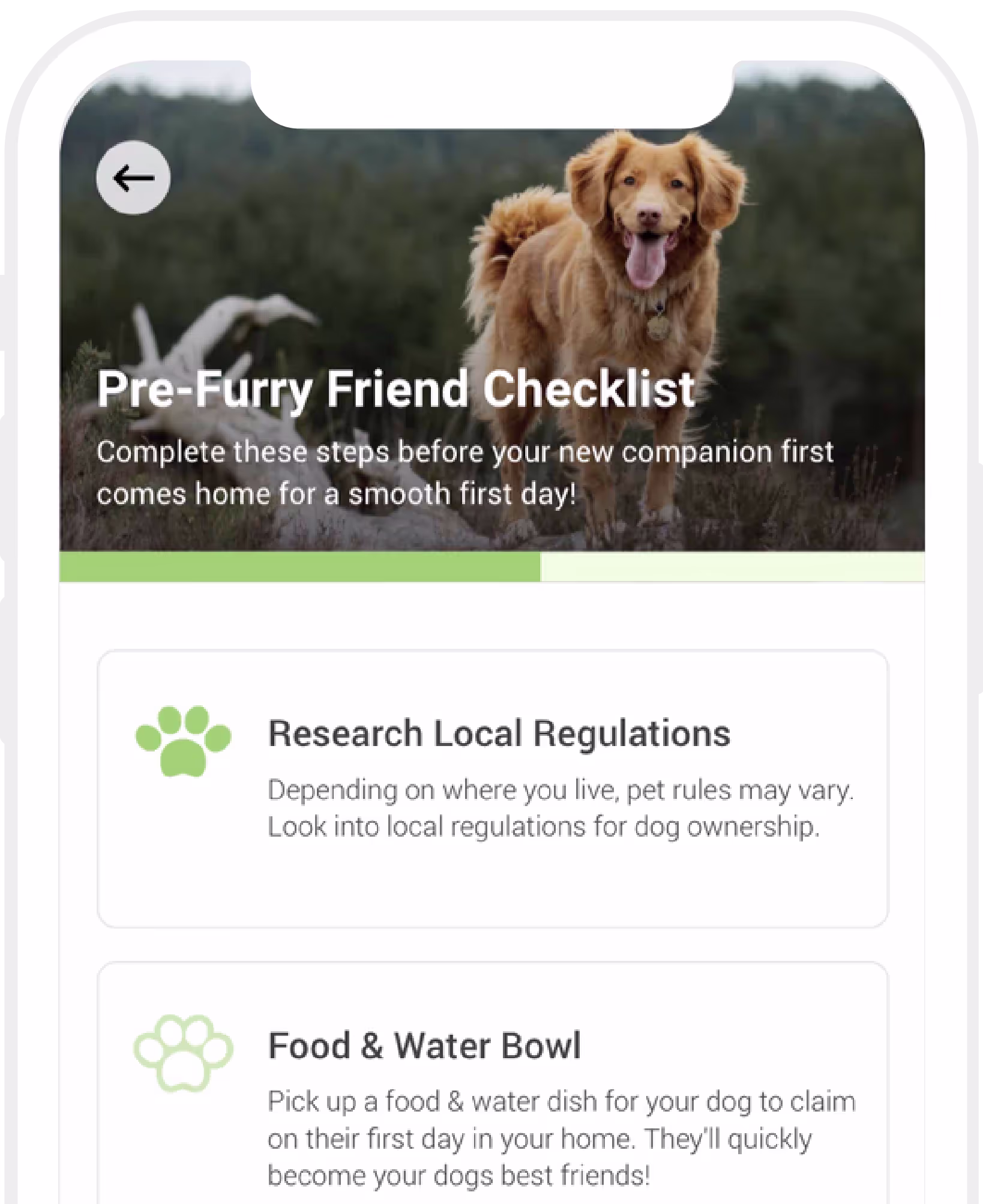 Progress — Kit cloneable de Adalo