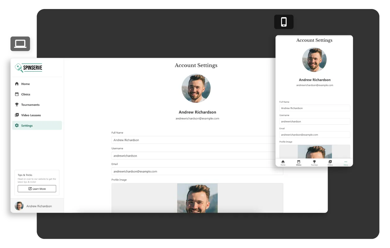 Manage User Accounts in Your No-Code App Image