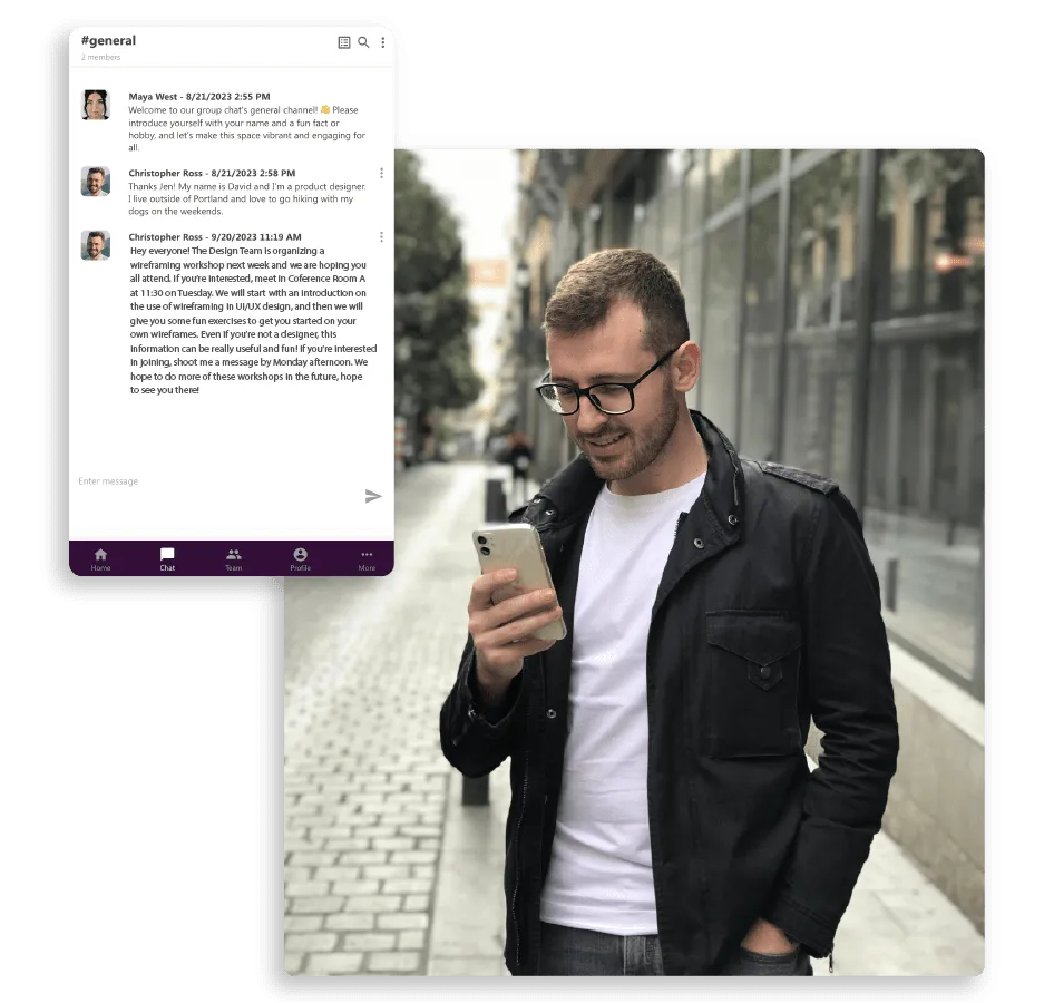 Monitorea la comunicación de la comunidad en un solo lugar