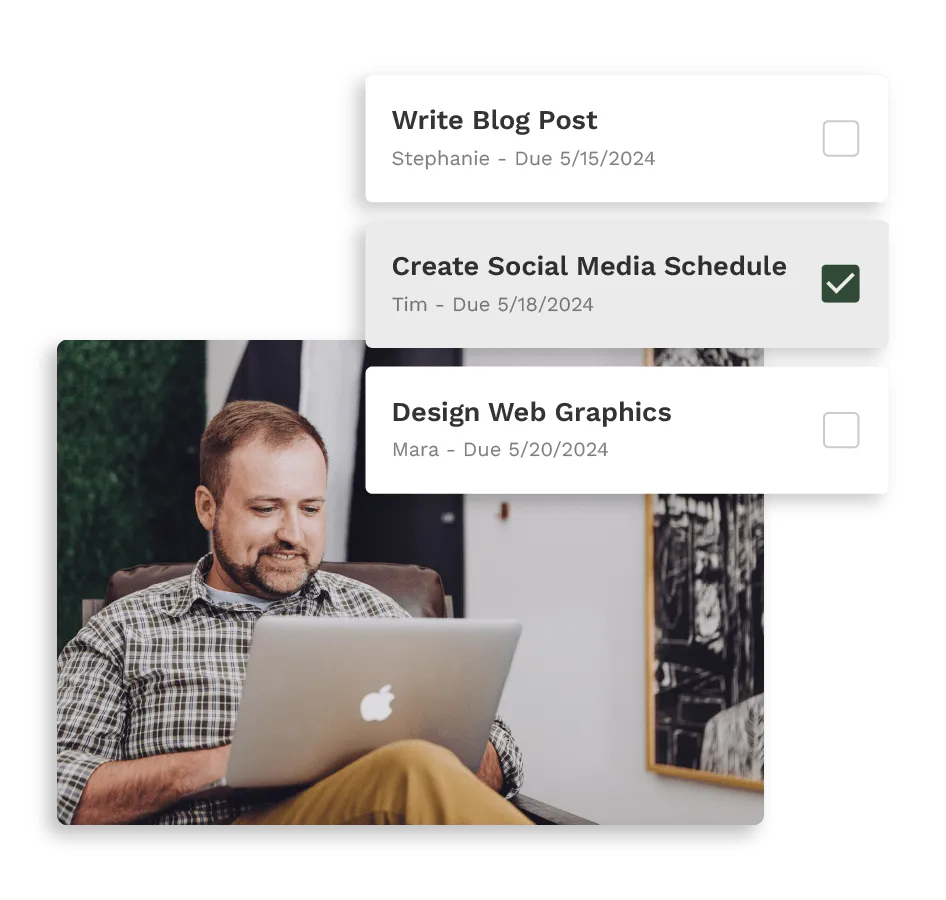 Crea listas de verificación para empleados