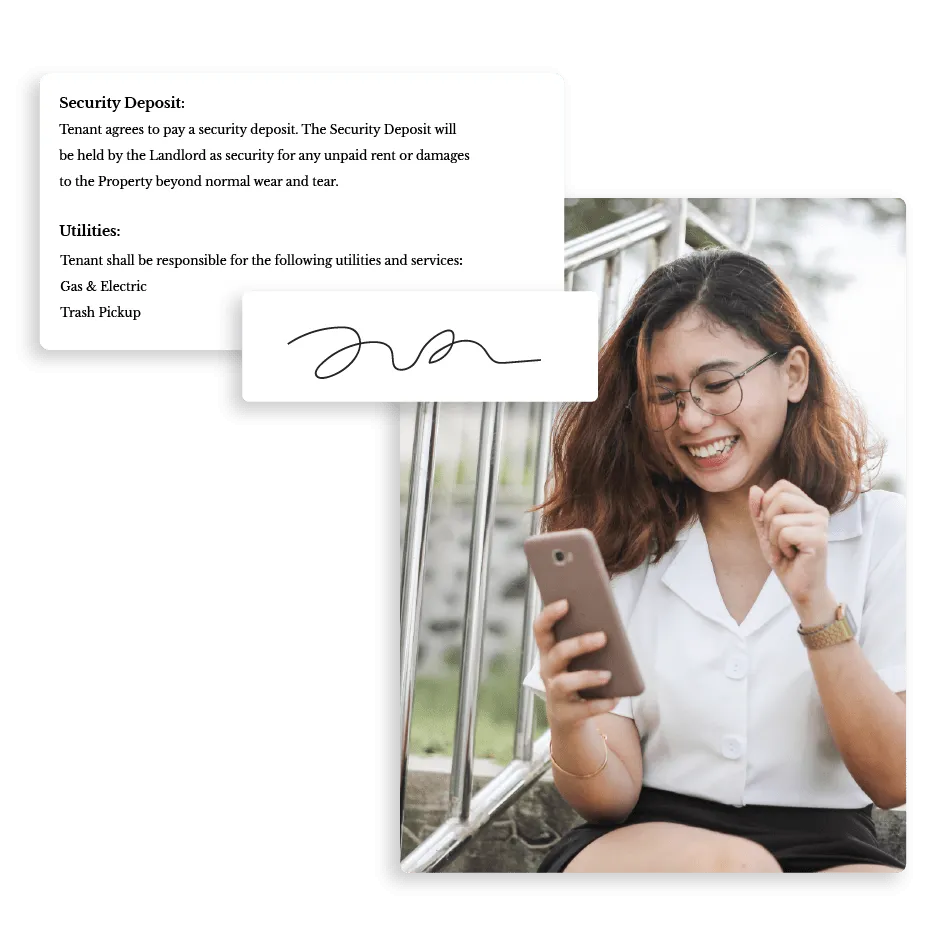 Acknowledge Rental Agreements