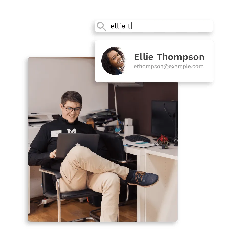 Buscar entre todos los miembros de tu grupo