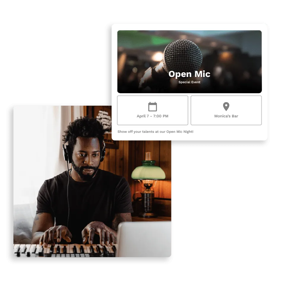 Destacar eventos próximos