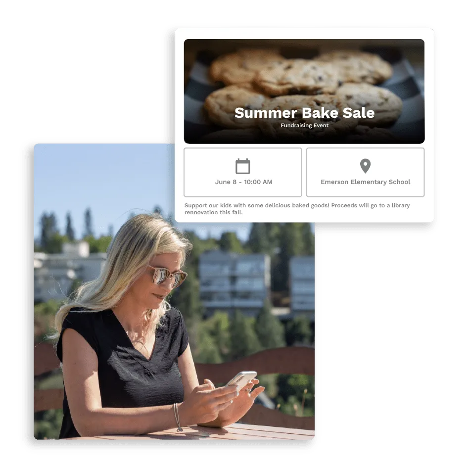 Mantén a todos informados