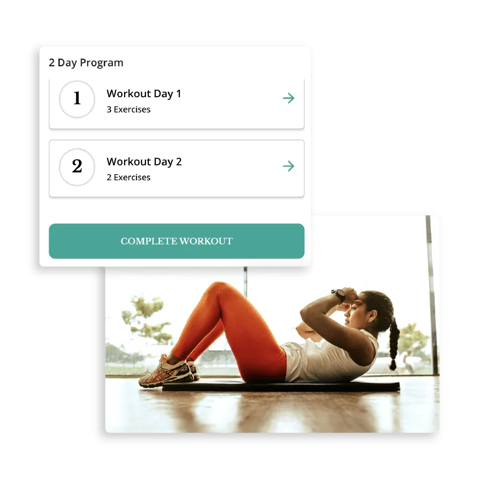 Personaliza ejercicios diarios