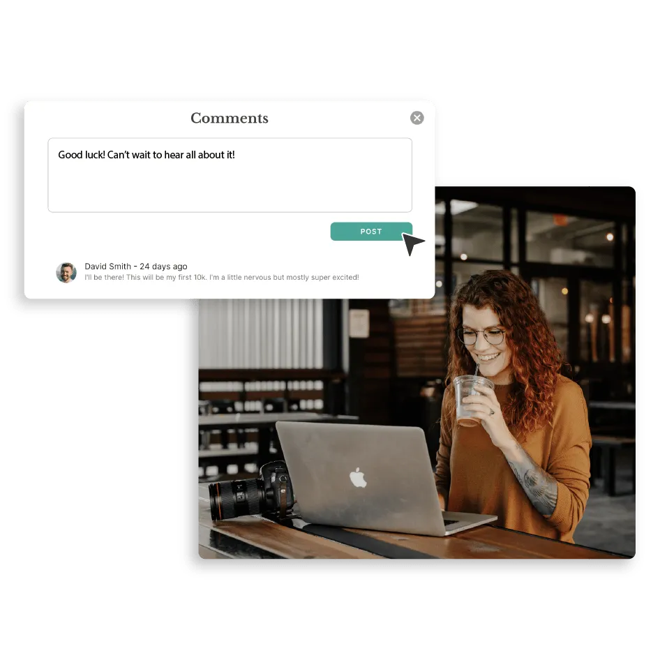Interactúa con Publicaciones Comentando