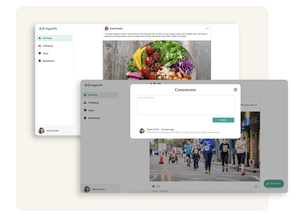 Crea una imagen de aplicación de feed de comunidad personalizada