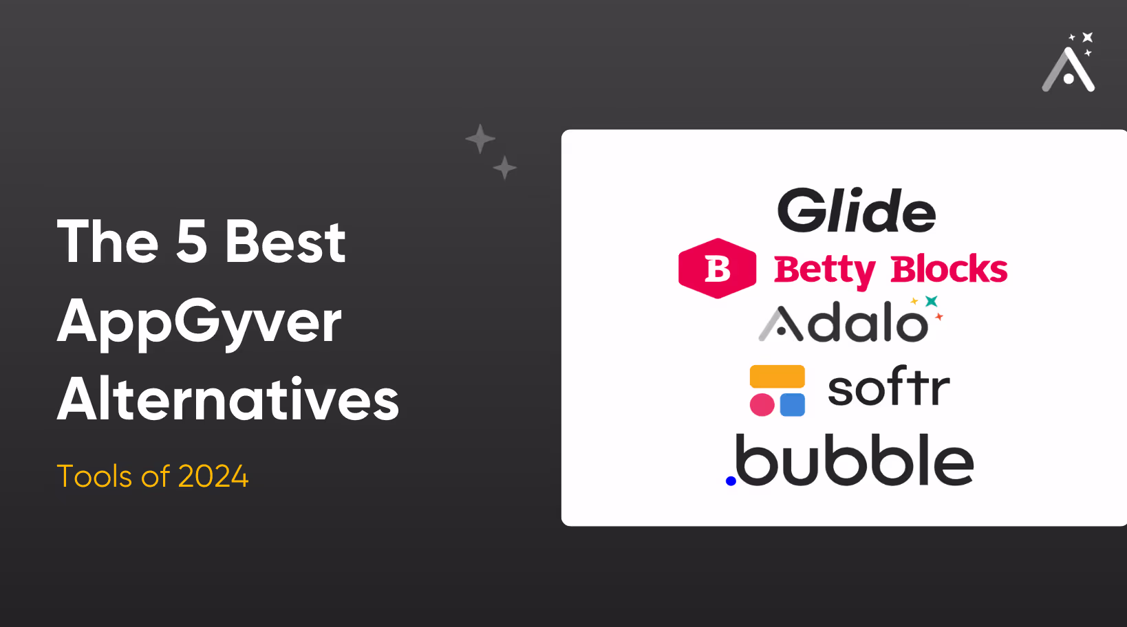 Las 5 mejores alternativas a AppGyver en este momento (2026)