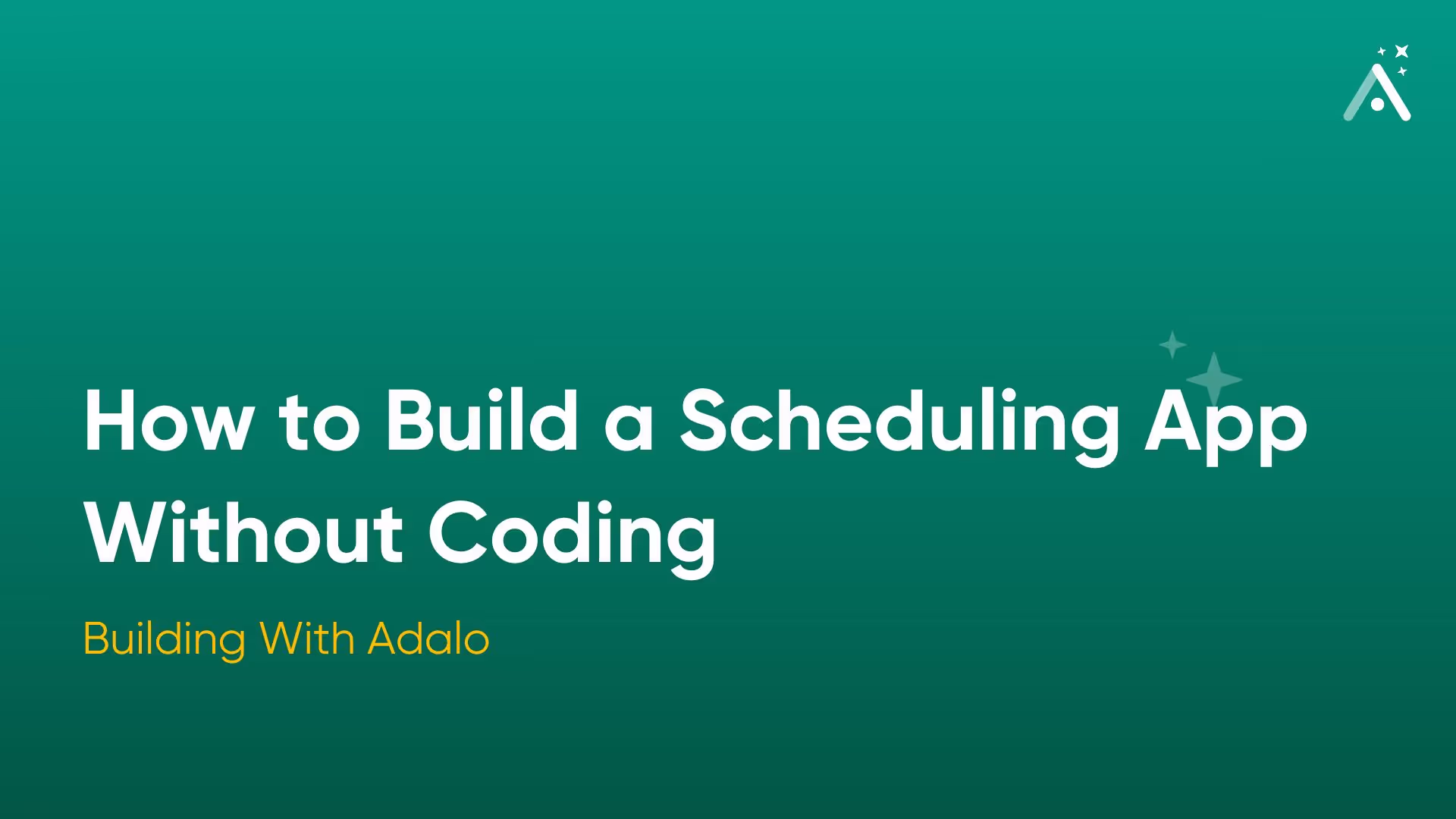 Cómo crear una aplicación de programación sin codificación