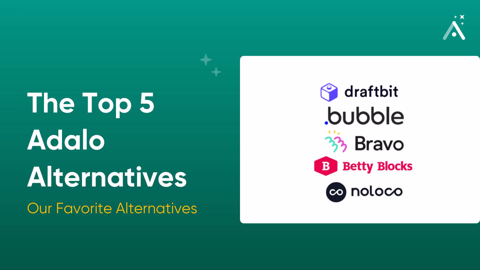 The 5 Best Adalo Alternatives