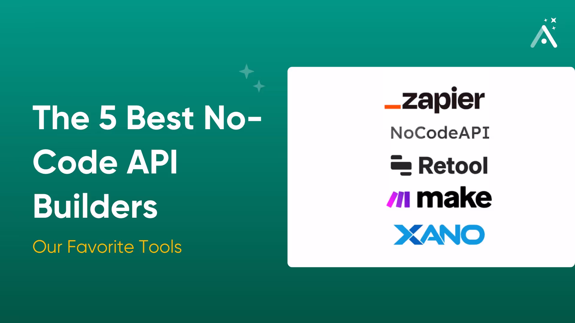 Les 5 meilleurs constructeurs d'API sans code | 2026