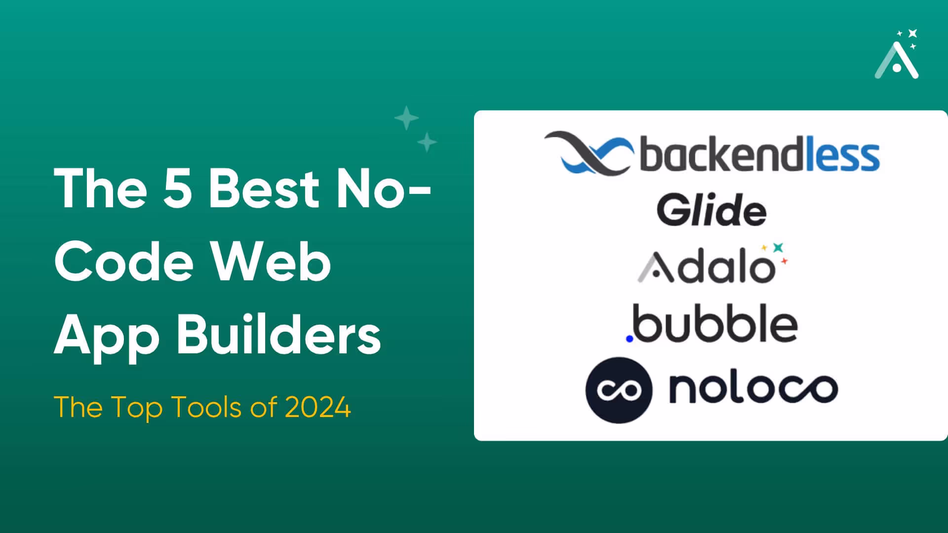Los 5 mejores constructores de aplicaciones web sin código | 2026