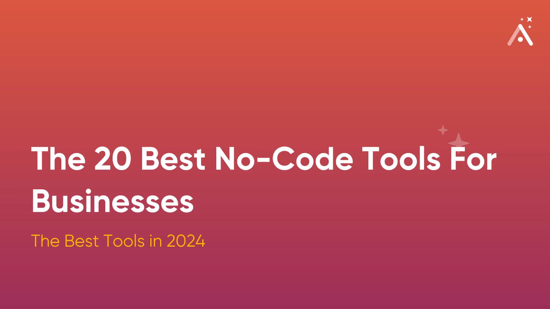 Les 20 meilleurs outils sans code pour les entreprises | 2026