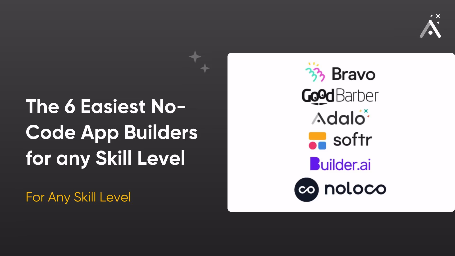 Los 6 Constructores de Aplicaciones Sin Código Más Fáciles para Cualquier Nivel de Habilidad | 2026