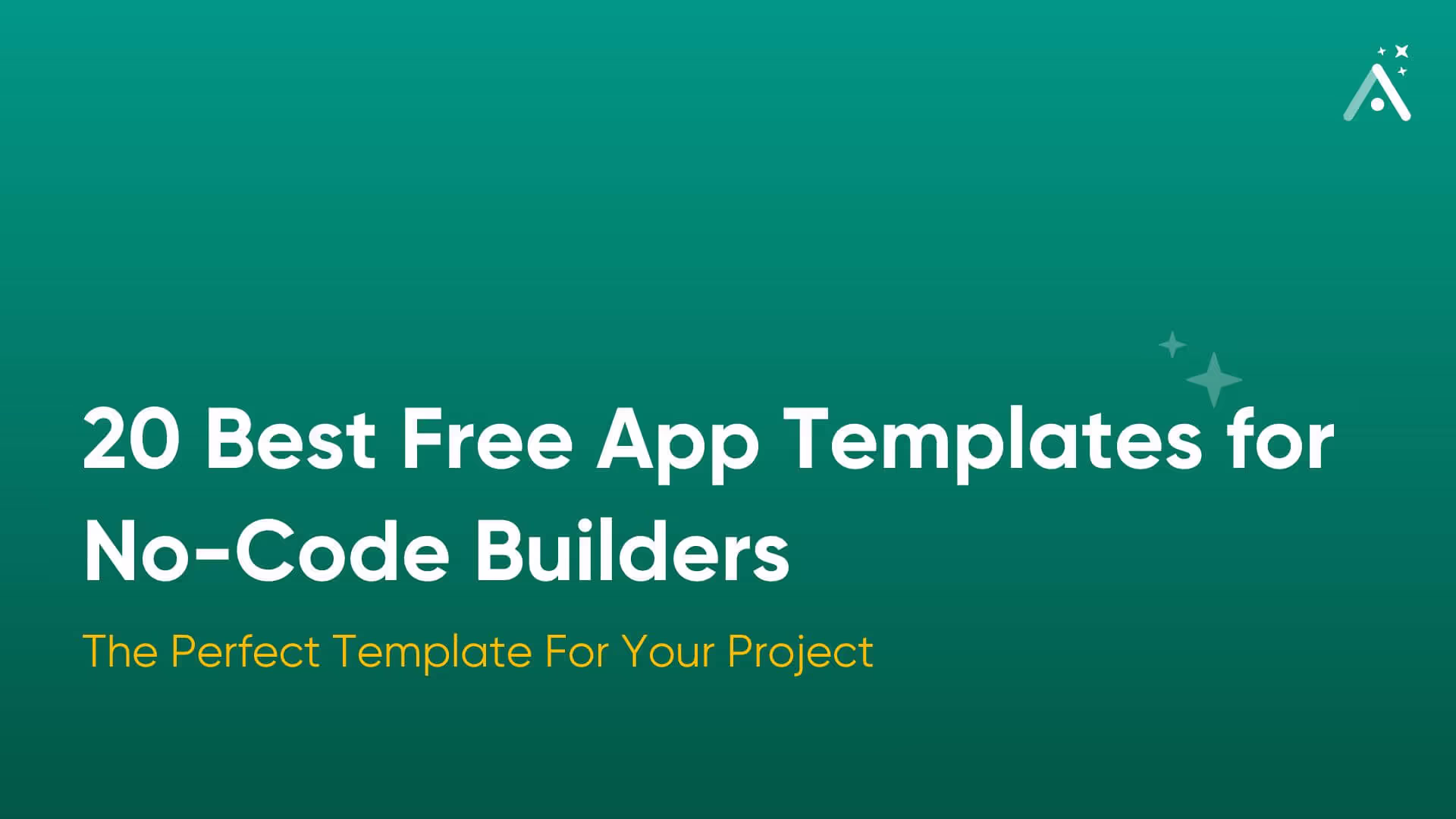 20 mejores plantillas de aplicaciones gratuitas para creadores sin código