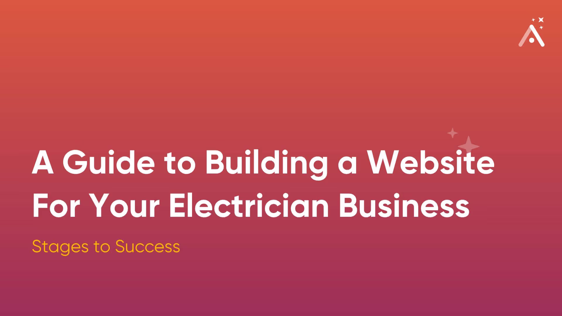 Una guía para construir un sitio web para tu negocio de electricista