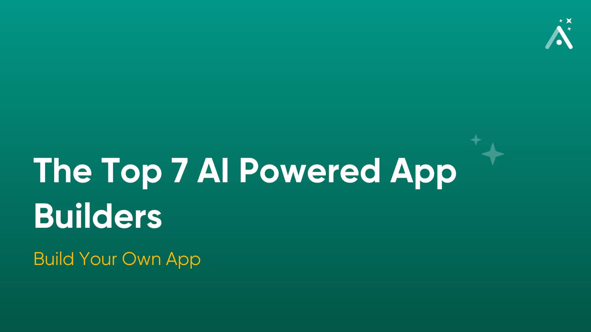 Los 7 mejores constructores de aplicaciones impulsados por IA de 2026