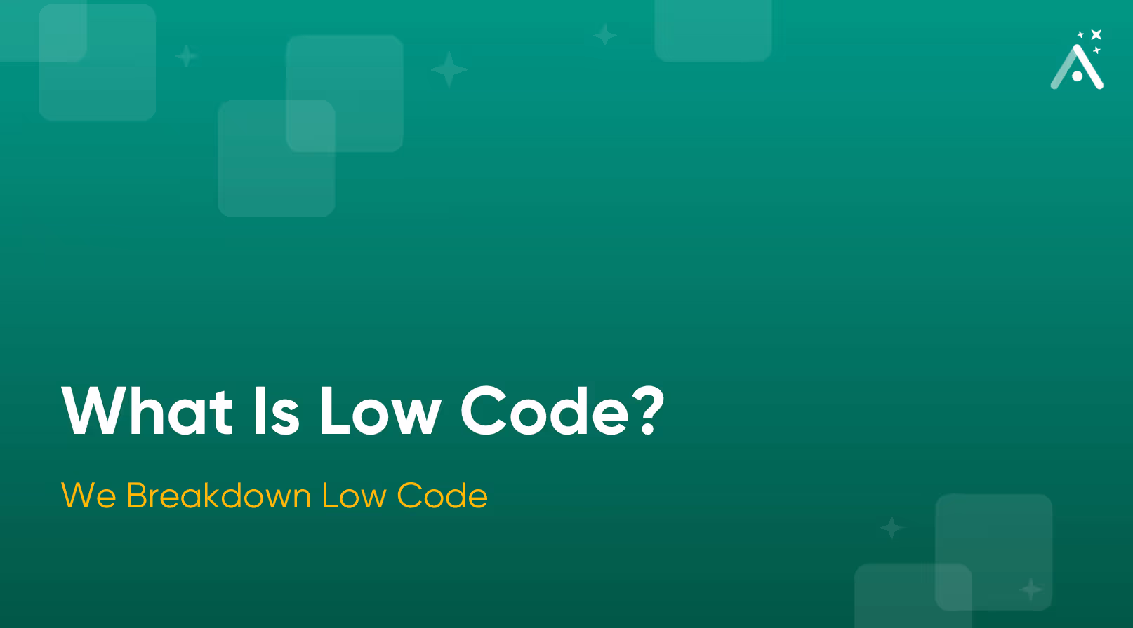 ¿Qué es Low Code?