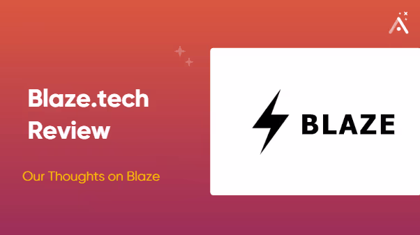 Examen de Blaze.tech : créez facilement des applications sans code