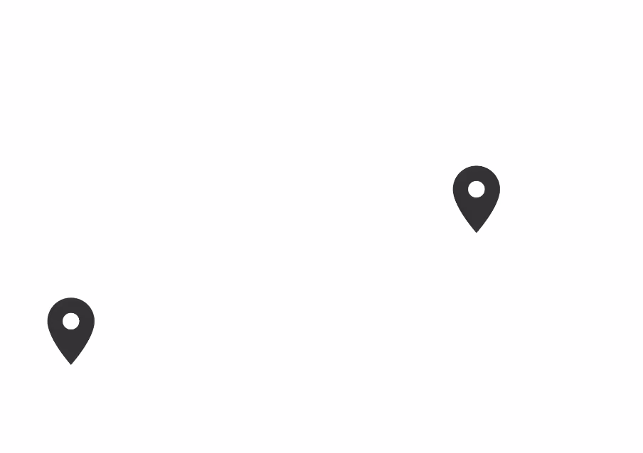 Geolocation map feature in an Adalo-built app