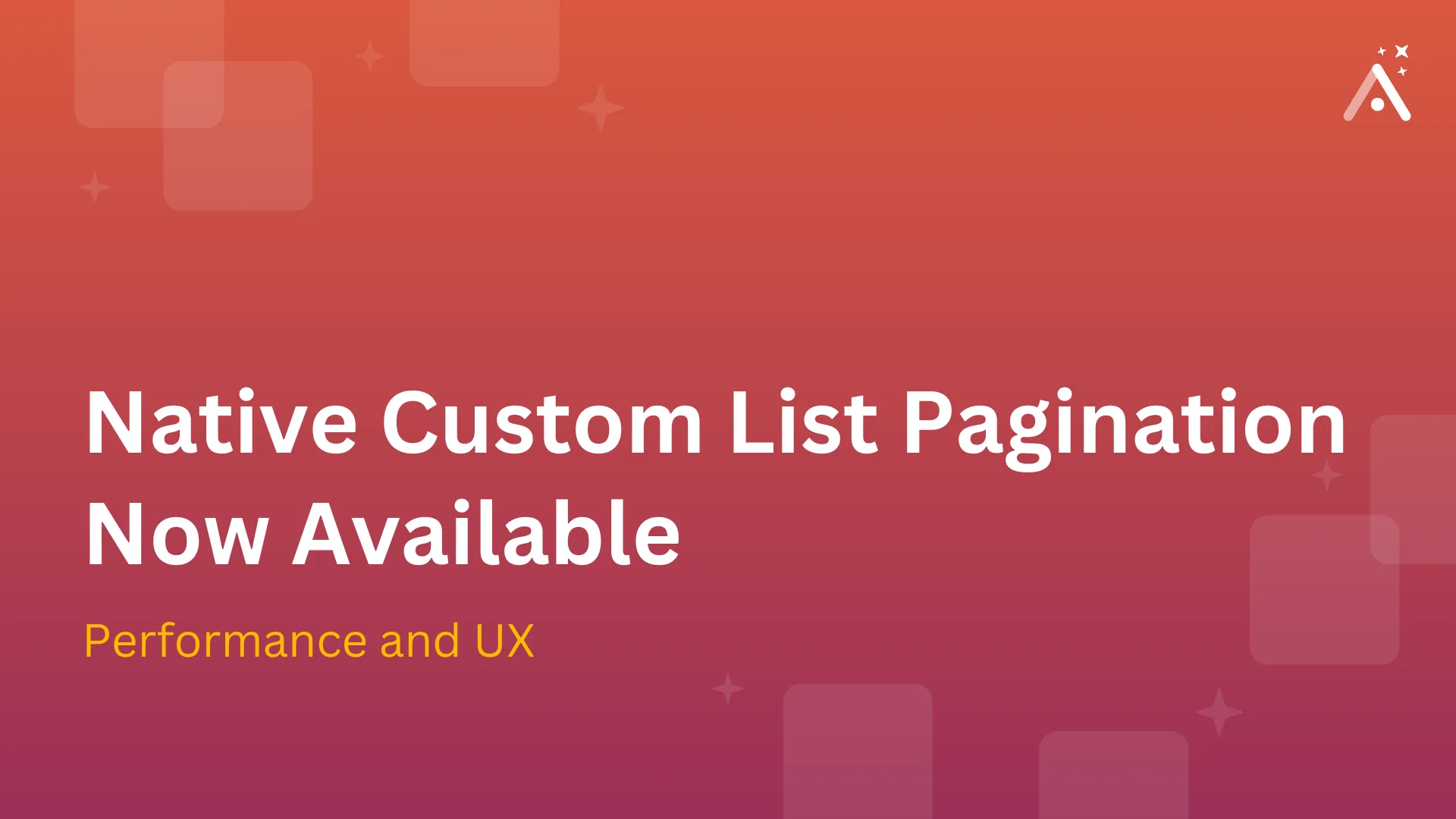 Gestión mejorada de listas personalizadas con paginación manual