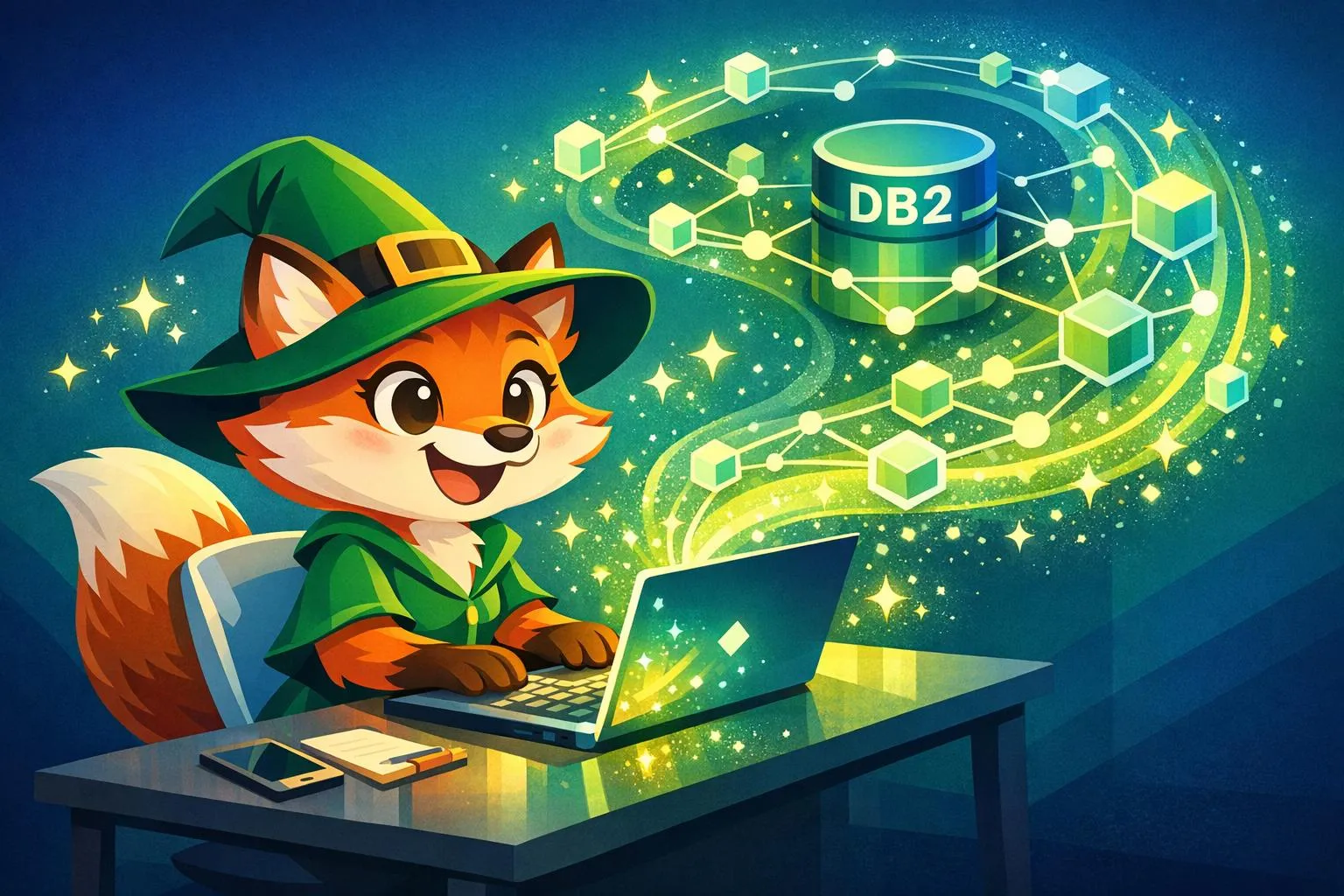 Cómo crear una aplicación usando datos de IBM DB2