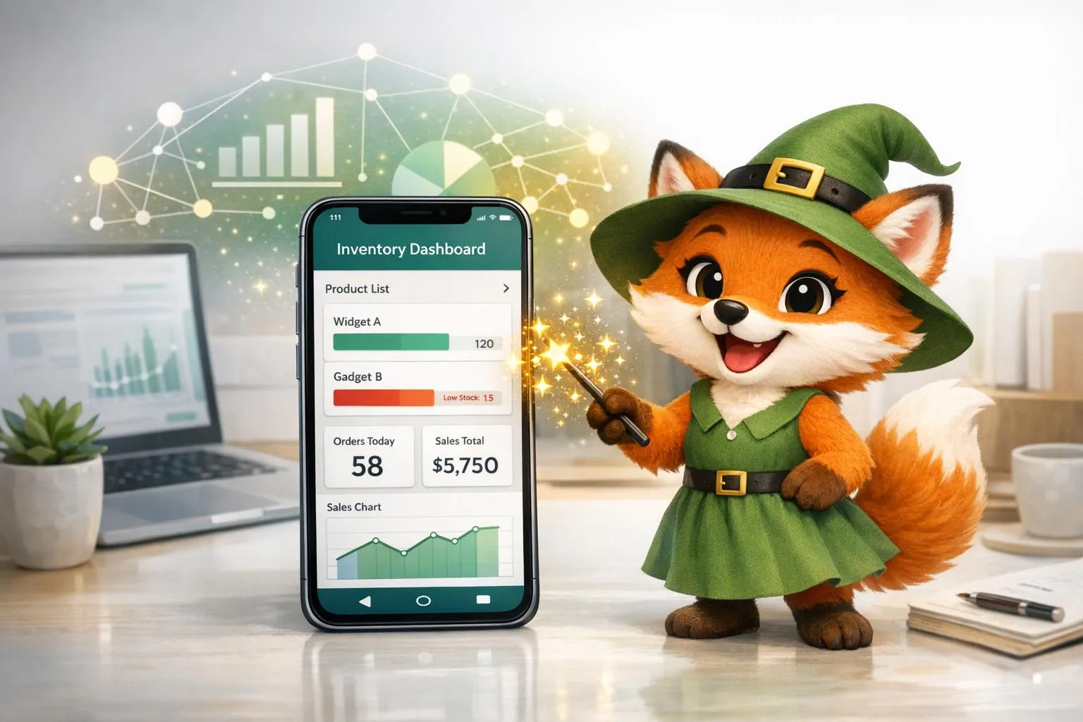 Comment créer une application à partir des données Flexnet ERP