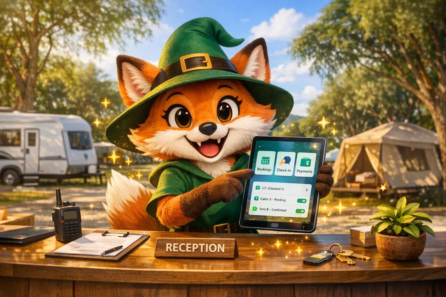 How to Create a Caravan Park Management App